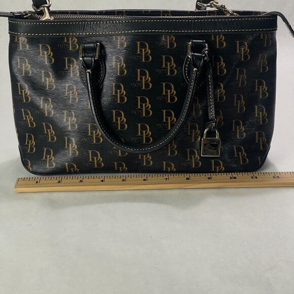 Dooney & Bourke DB Logo Womens Handbag Purse - Picture 3 of 10